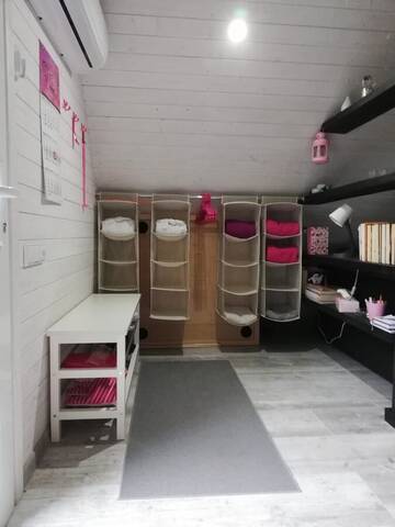 Фото номера Семейный номер-студио Гостевой дом Rozā sapņu māja - Pink dream house г. Slampe 15
